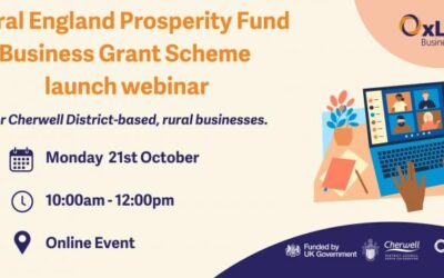 New OxLEP-led grant scheme for Cherwell’s rural businesses to launch next month