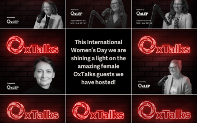 Celebrating Inspirational Women on OxTalks for International Women’s Day